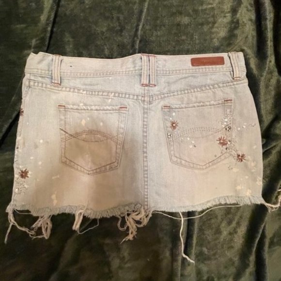 AUF Short Jean Skirt - Picture 3 of 4